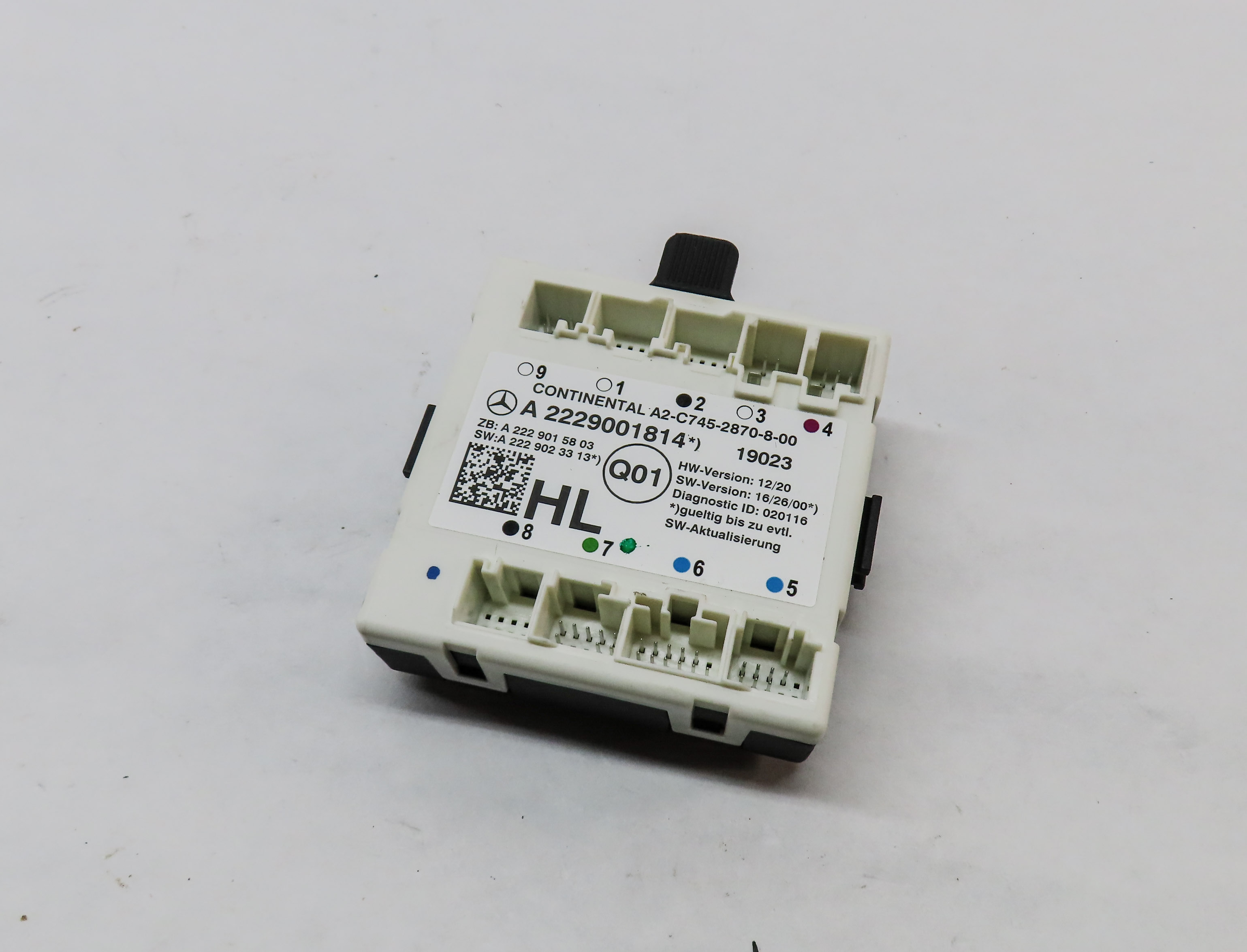 2018-2019 MERCEDES GLC CLASS X253 REAR LEFT DOOR CONTROL MODULE — exact item pictured